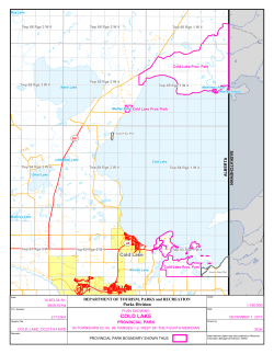 COLD LAKE - Alberta Parks