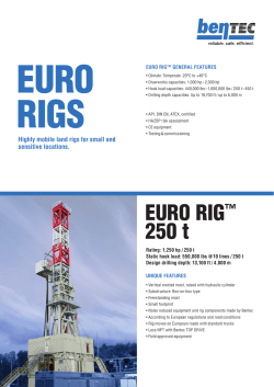 EURO RIG&trade; 250 t