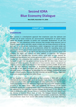 Second IORA Blue Economy Dialogue