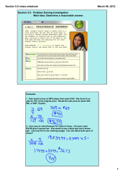 Section 5.5 notes.notebook - School District of Grafton