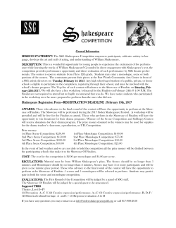 hakespeare - Stolen Shakespeare Guild