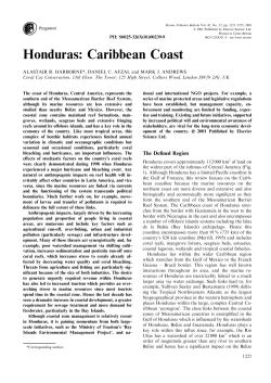 Honduras: Caribbean Coast