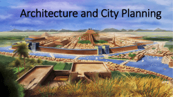 Architecture and City Planning