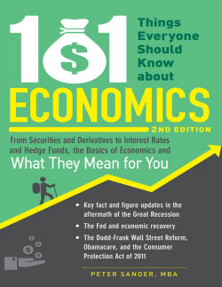 101 Things Everyone Should Know about Economics