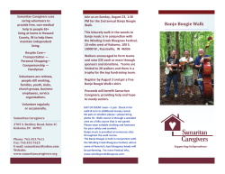 Banjo Boogie Walk - Samaritan Caregivers
