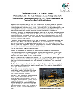 The Role of Comfort in Product Design