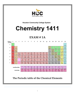CHEM-1411 Practice Exam 1