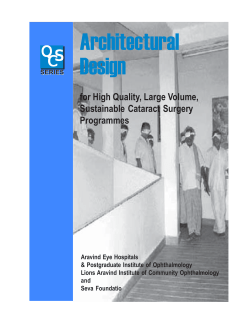 quality cataract series - architectural design module