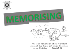 Memory Presentation For Parents  - .53 MB