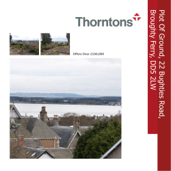 Plot Of Ground, 22 B ughties R oad, B roughty Ferry, DD5 2LW