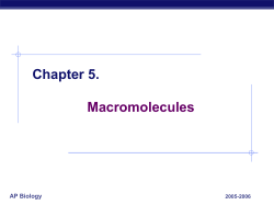AP Biology - AP Bio Take 5
