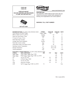 CS223-4M - Central Semiconductor Corp.