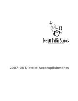 2007-08 accomplishments booklet