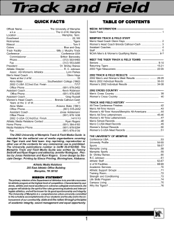 Track and Field - College Sports Live