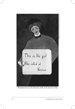 Illustration from an 1897 Vassarion article on the election of 1896