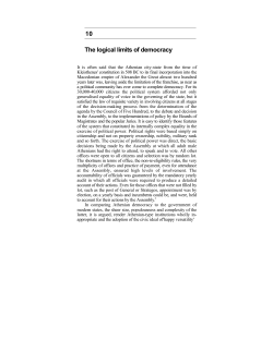 10 The logical limits of democracy