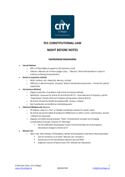 fe1 constitutional law night before notes