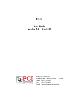 EASI User`s Guide V90.book