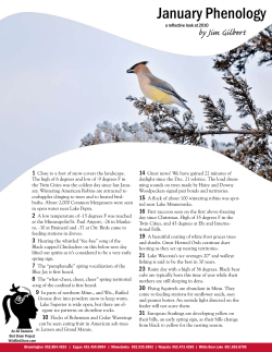 January - All Seasons Wild Bird Store