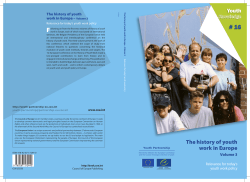 The history of youth work in Europe