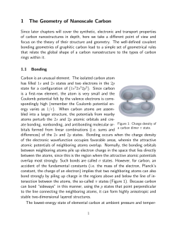 introduction to the geometry and energetics of carbon nanostructures