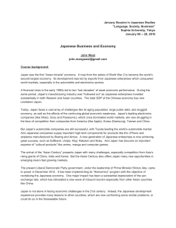 Japanese Business and Economy