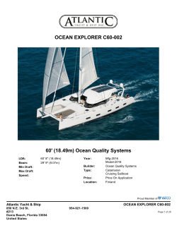OCEAN EXPLORER C60-002 60`  Ocean Quality