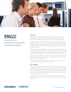 Achieving 9-10x Performance Improvement and Driving