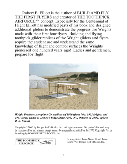 Robert B. Elliott is the author of BUILD AND FLY THE FIRST