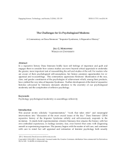 Print this article - Engaging Science, Technology, and Society