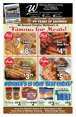 Wohlner`s is your `best choice`