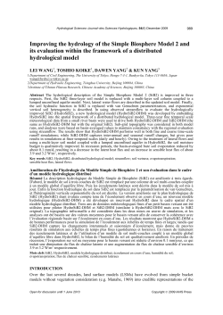 Improving the hydrology of the Simple Biosphere Model 2 and its