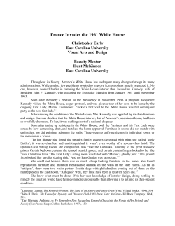 France Invades the 1961 White House