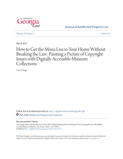 How to Get the Mona Lisa in Your Home Without Breaking the Law