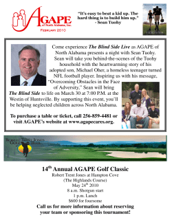 February 2010 - AGAPE of North Alabama