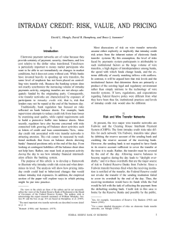 Intraday Credit: Risk, Value, and Pricing