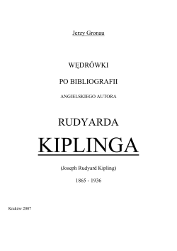 Rudyard Kipling