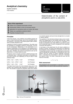 Analytical chemistry