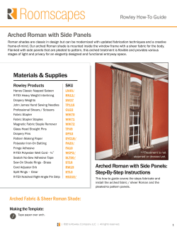 Arched Roman with Side Panels