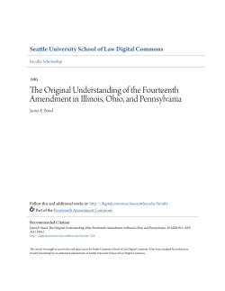 The Original Understanding of the Fourteenth Amendment in Illinois