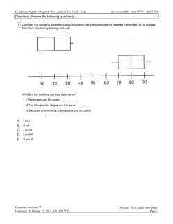 Unit 4 Study Guide - Henry County Schools