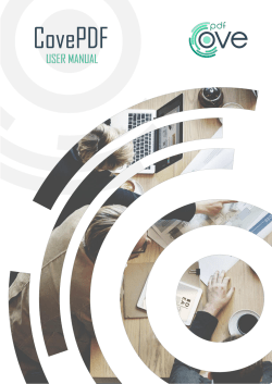 CovePDF - User Manual