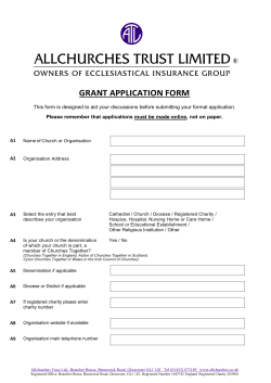 it here - Allchurches Trust