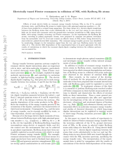 Electrically tuned F\" orster resonances in collisions of NH $ _3