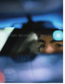 time behind the wheel - Accident Avoidance Workshops