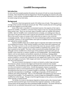 Landfill Decomposition