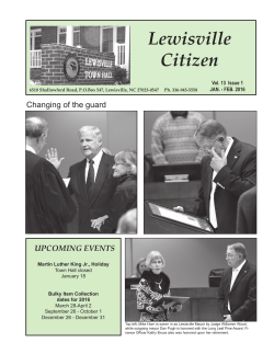 Jan-Feb 2016 Newsletter