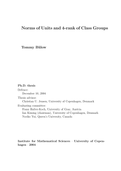 Norms of Units and 4-rank of Class Groups