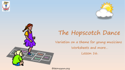 The Hopscotch Dance - Toones Academic Music