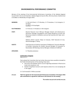 Minutes - Waikato Regional Council